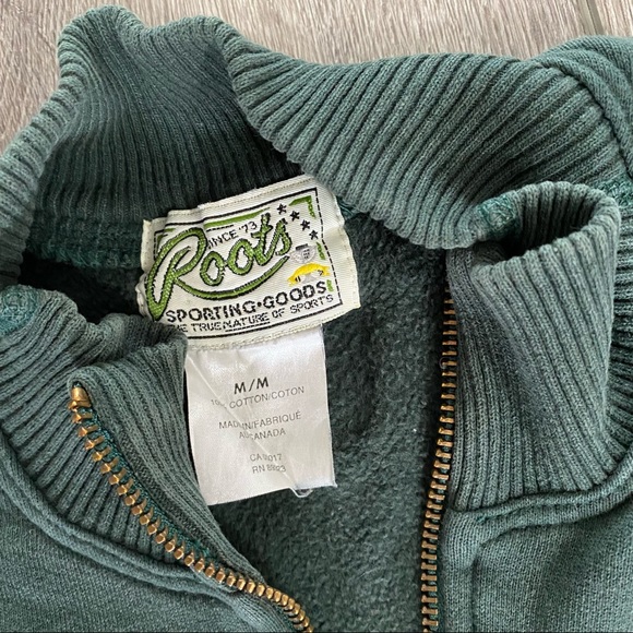 Vintage Roots sweater green size Medium - Picture 5 of 7
